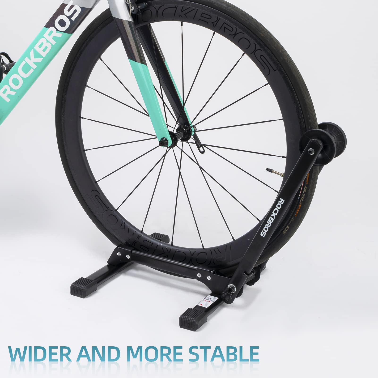 One-Second Foldable Push-In Bike Stand for 20"-29" Wheels