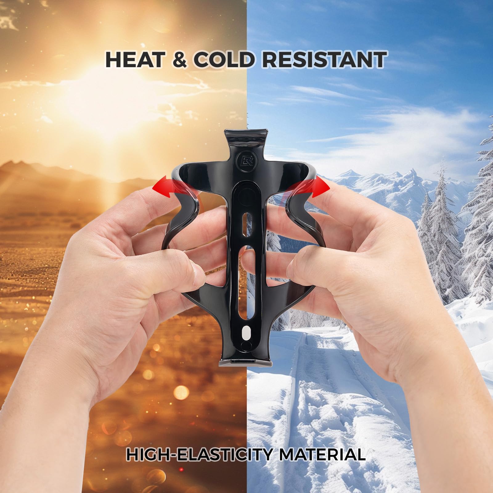 Bike Water Bottle Holder Ultra-Light Bicycle Bottle Cages with Screws Tool