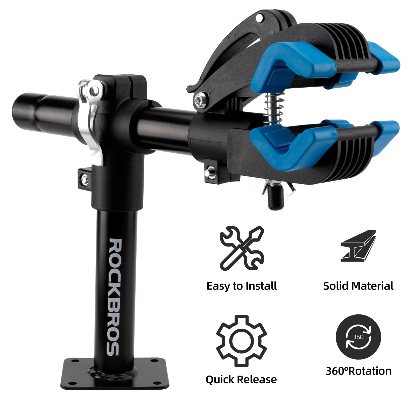 ROCKBROS Bike Repair Stand Bench Mount Home for Maintenance Bike Clamp - ROCKBROS