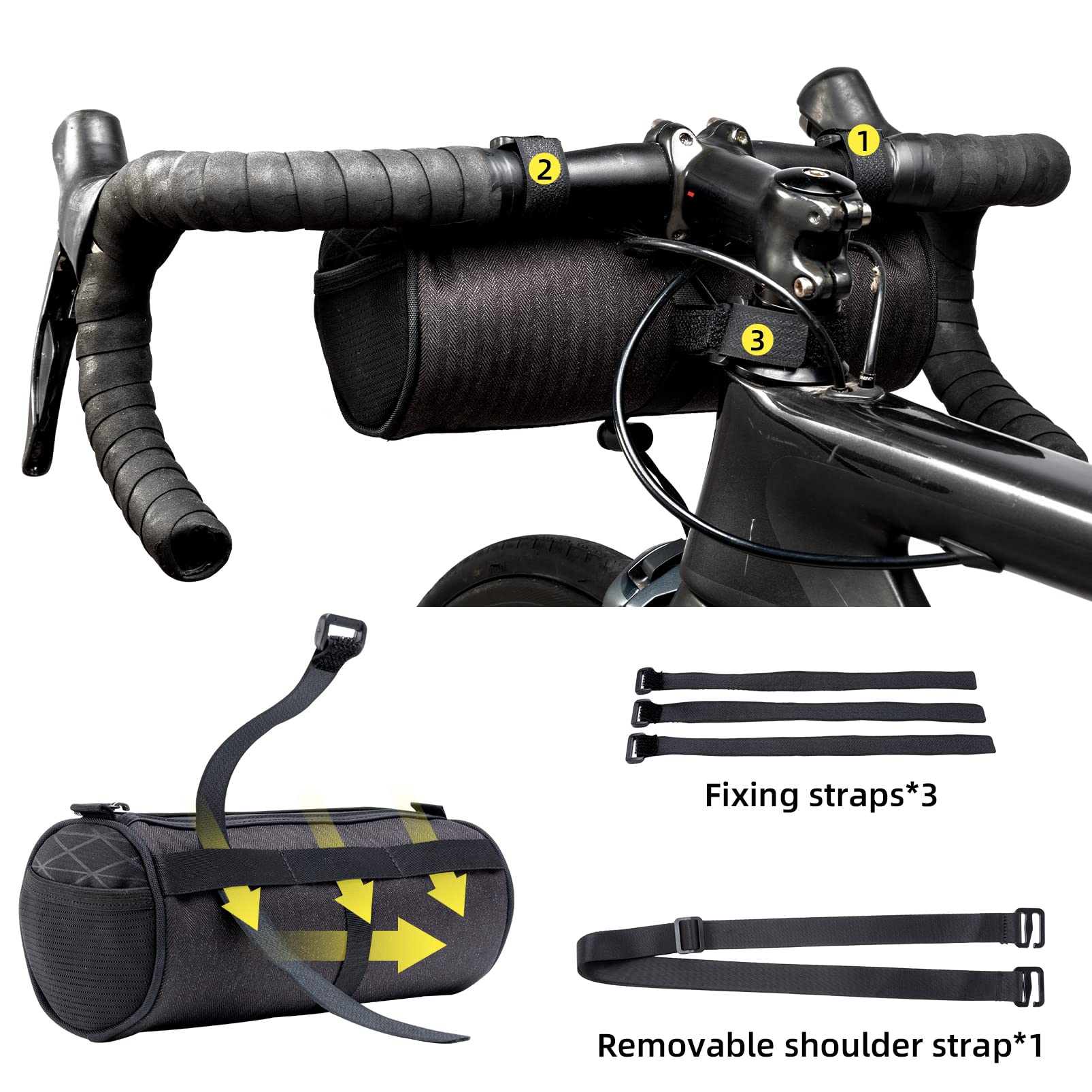 handlebar storage bag