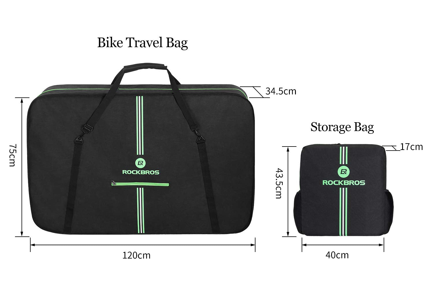 ROCKBROS Travel Bikes Bike Travel Case Bike Bag For Air Travel - ROCKBROS