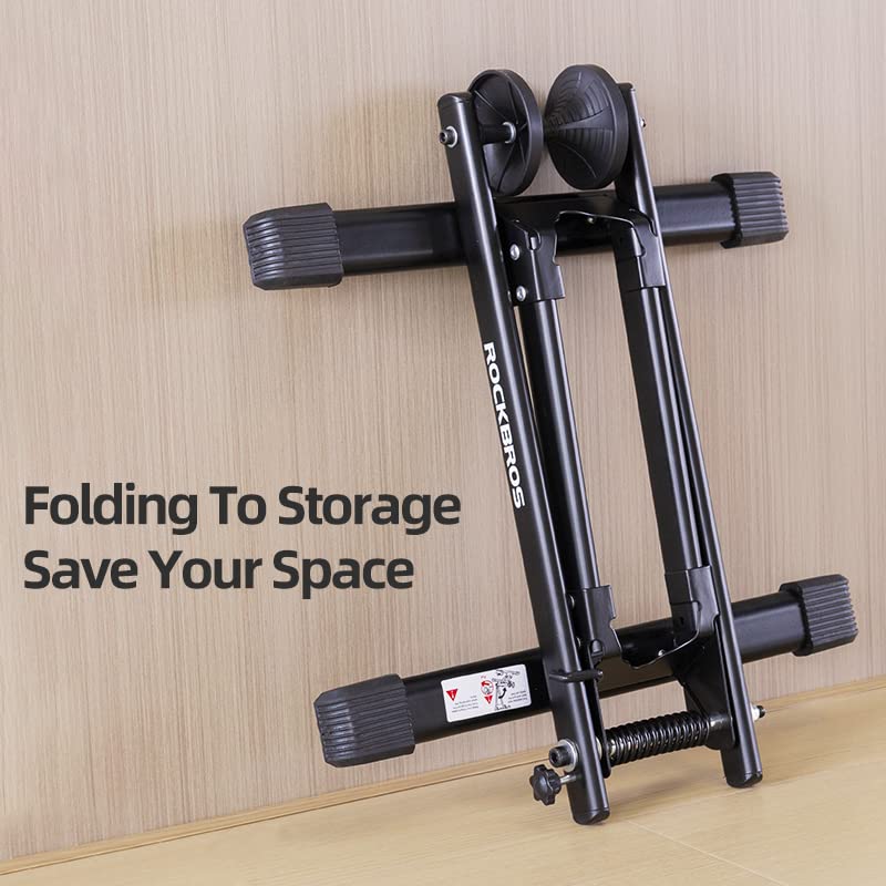 One-Second Foldable Push-In Bike Stand for 20"-29" Wheels