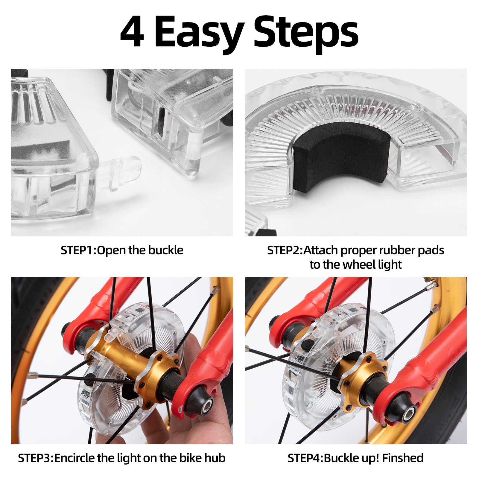 Bike Wheel Light USB