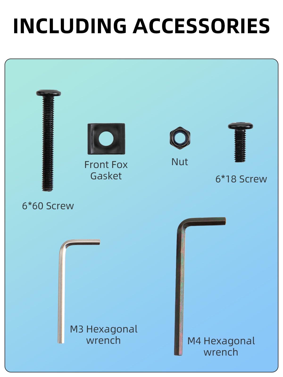 Front Headlight Extender Bracket for Folding Bicycles