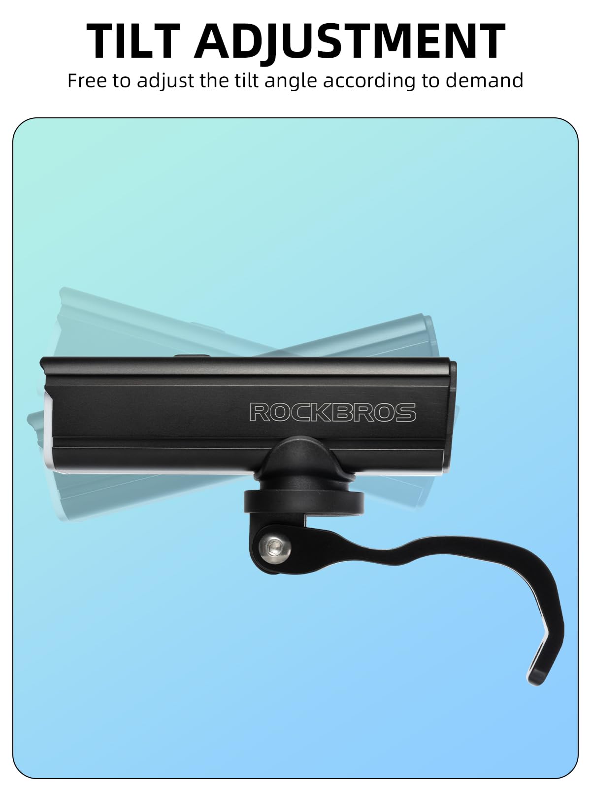 Front Headlight Extender Bracket for Folding Bicycles
