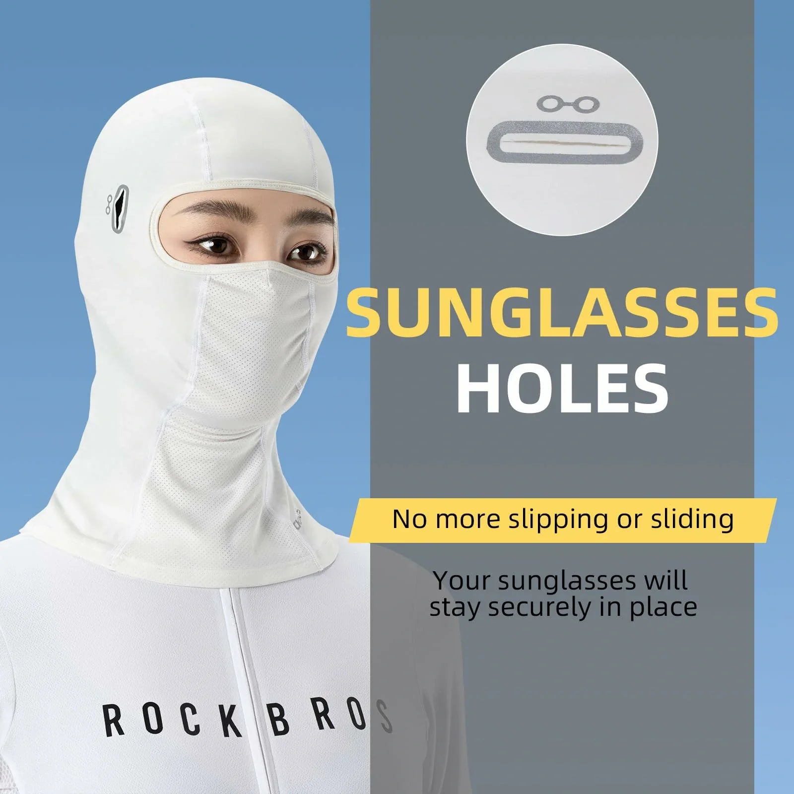 Summer Balaclava Face Mask Light-sensitive Full Face Mask