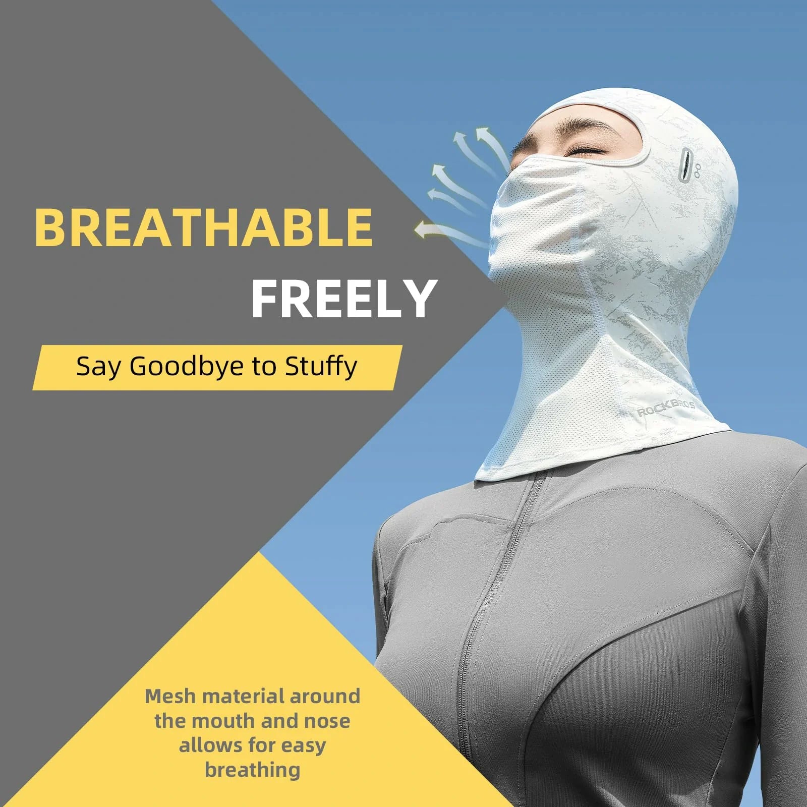 Summer Balaclava Face Mask Light-sensitive Full Face Mask