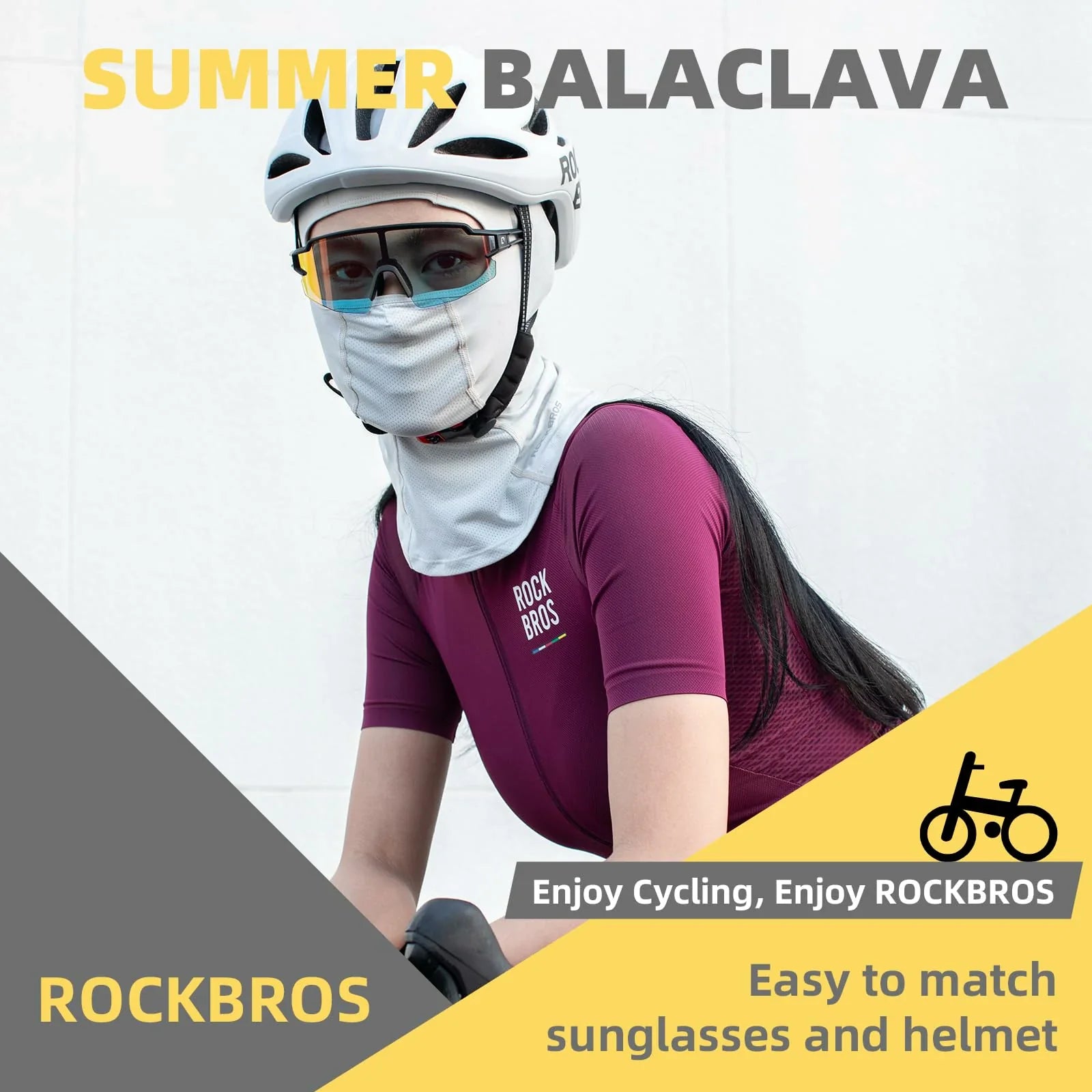 Summer Balaclava Face Mask Light-sensitive Full Face Mask