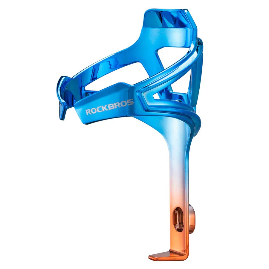 ROCKBROS seamless bottle cage for a vibrant and secure ride #color_blue