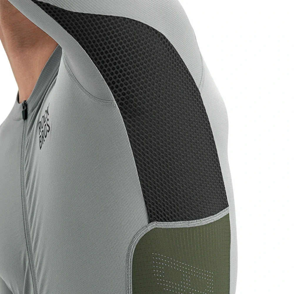 Men?ˉs Long Sleeve Cycling Jersey Lightweight with Breathable Mesh Panels