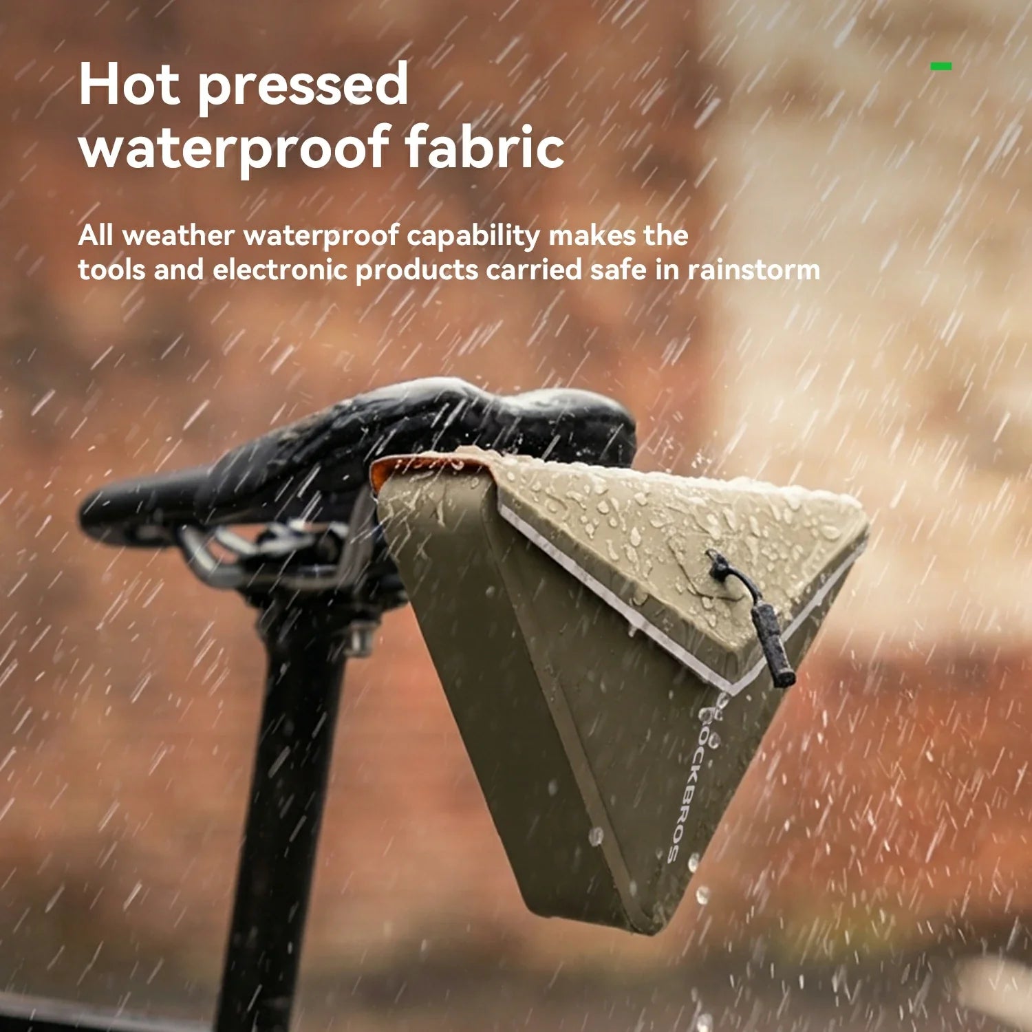 Magnetic Waterproof Tail Bag 0.6L-SaddleMate