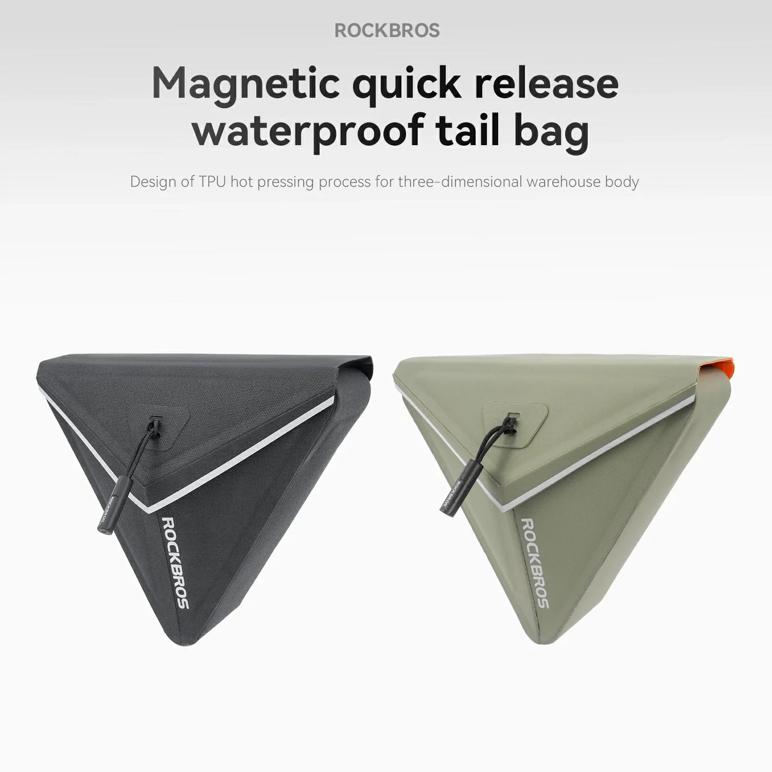 Magnetic Waterproof Tail Bag 0.6L-SaddleMate