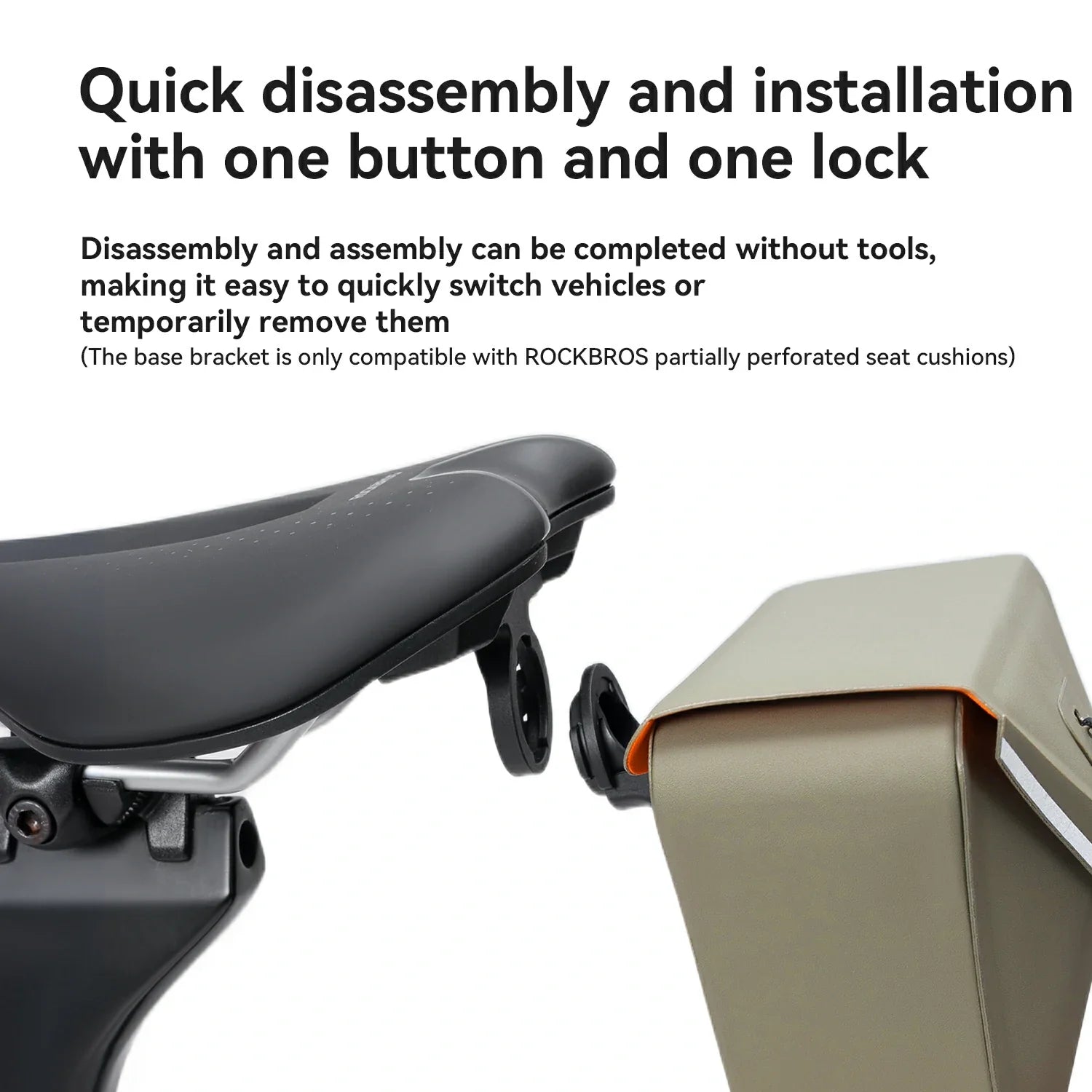 Magnetic Waterproof Tail Bag 0.6L-SaddleMate