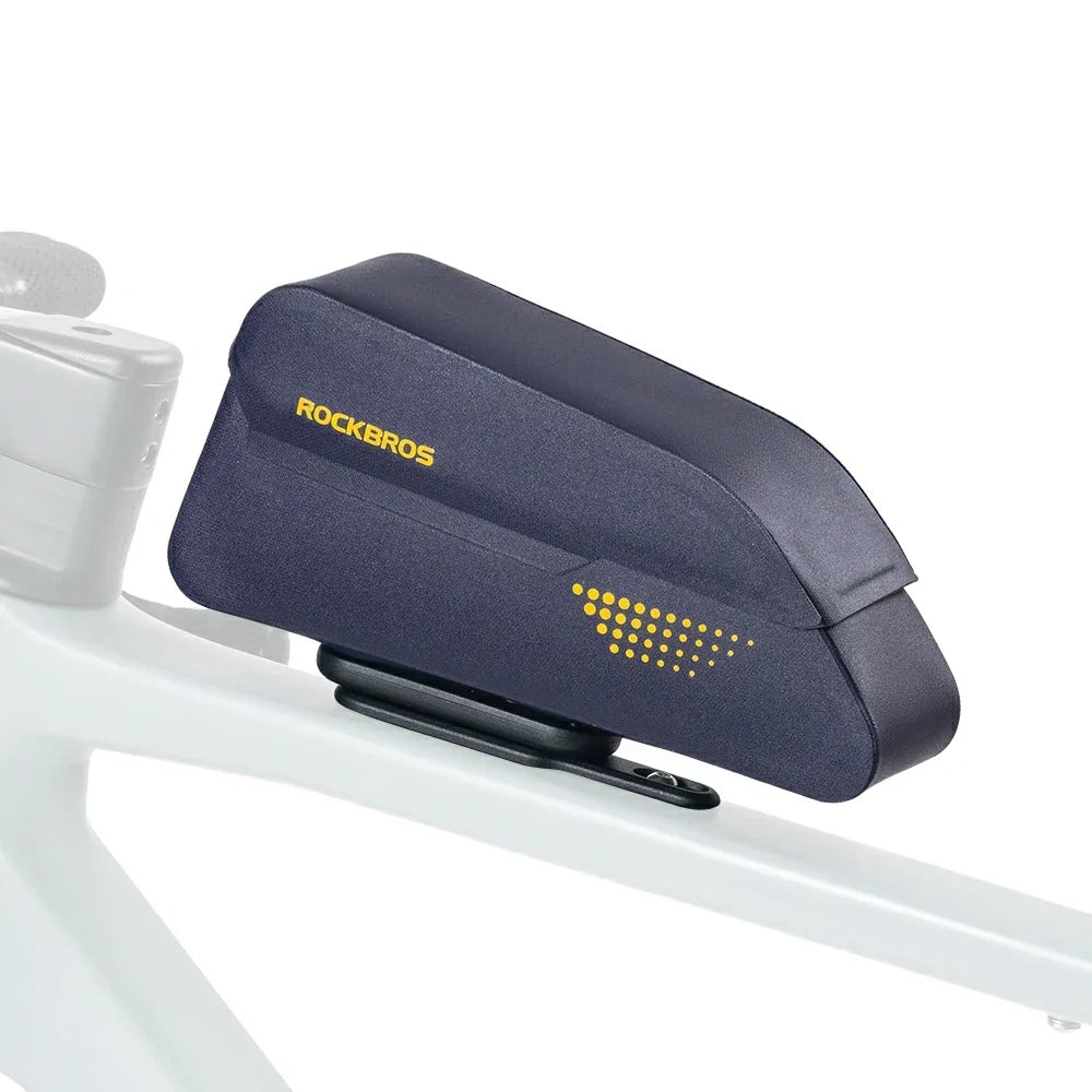 Magnetic Top Tube Bag Waterproof with Quick Access Mount For Gravel Bike