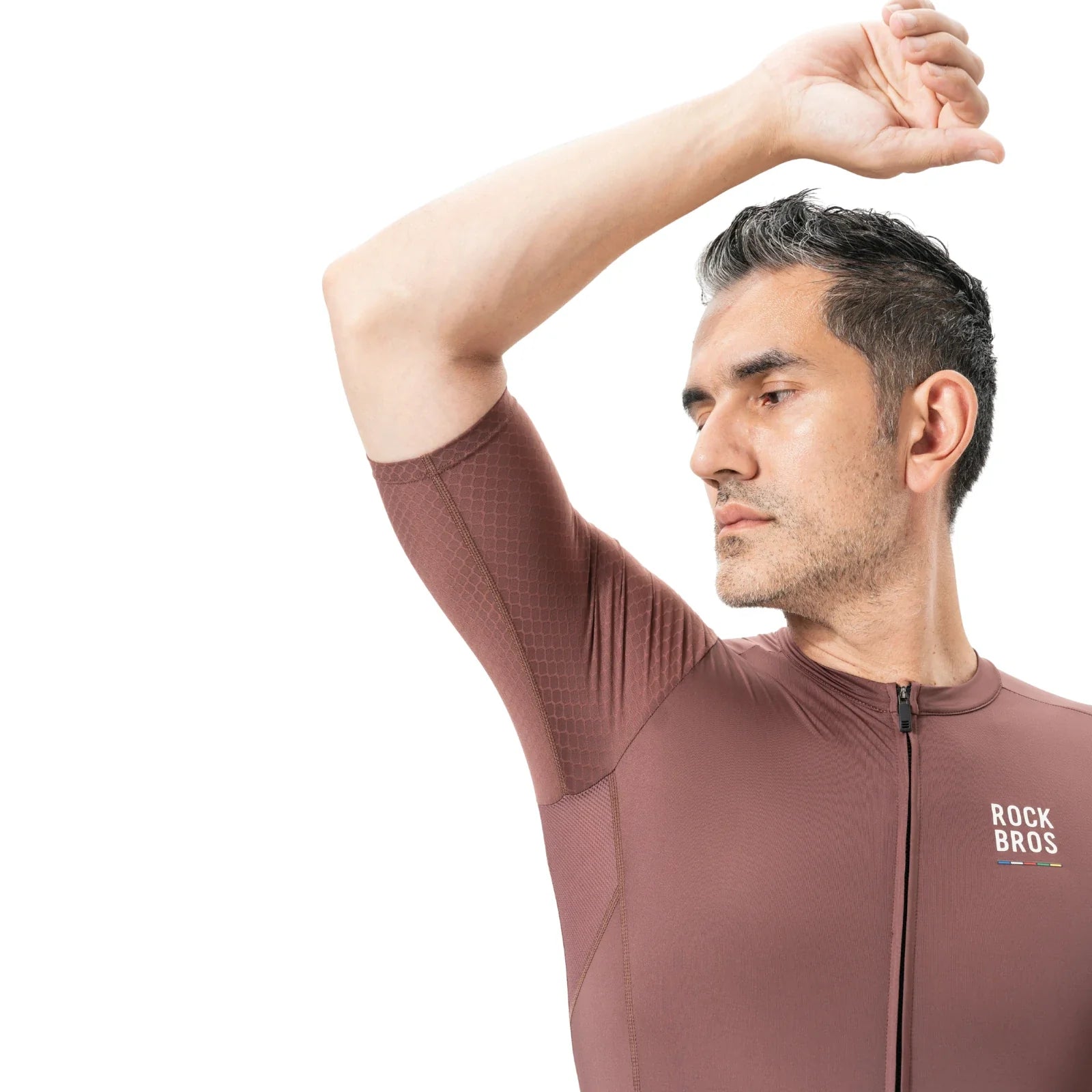 Breathable men's cycling jersey