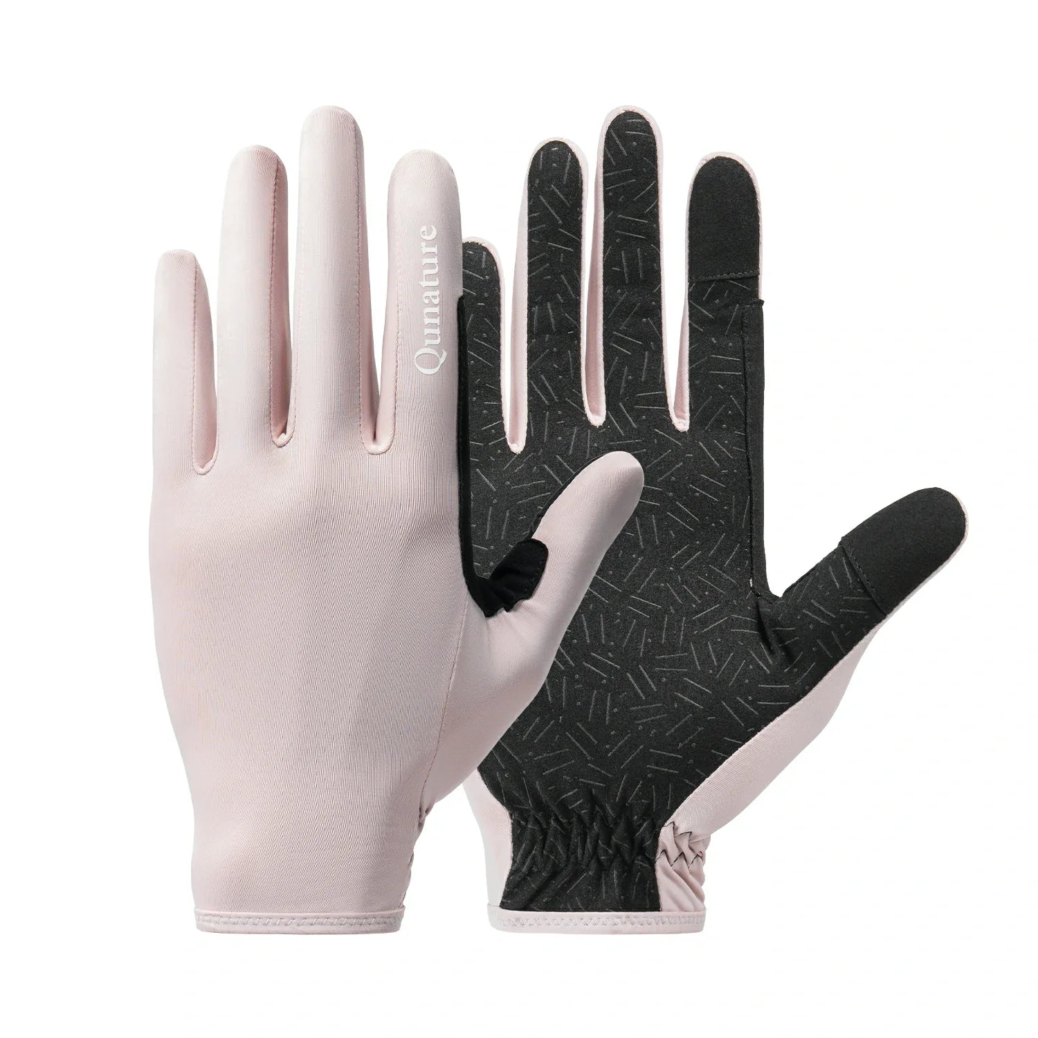Cooling gloves with touchscreen fingertips #Color_Pink