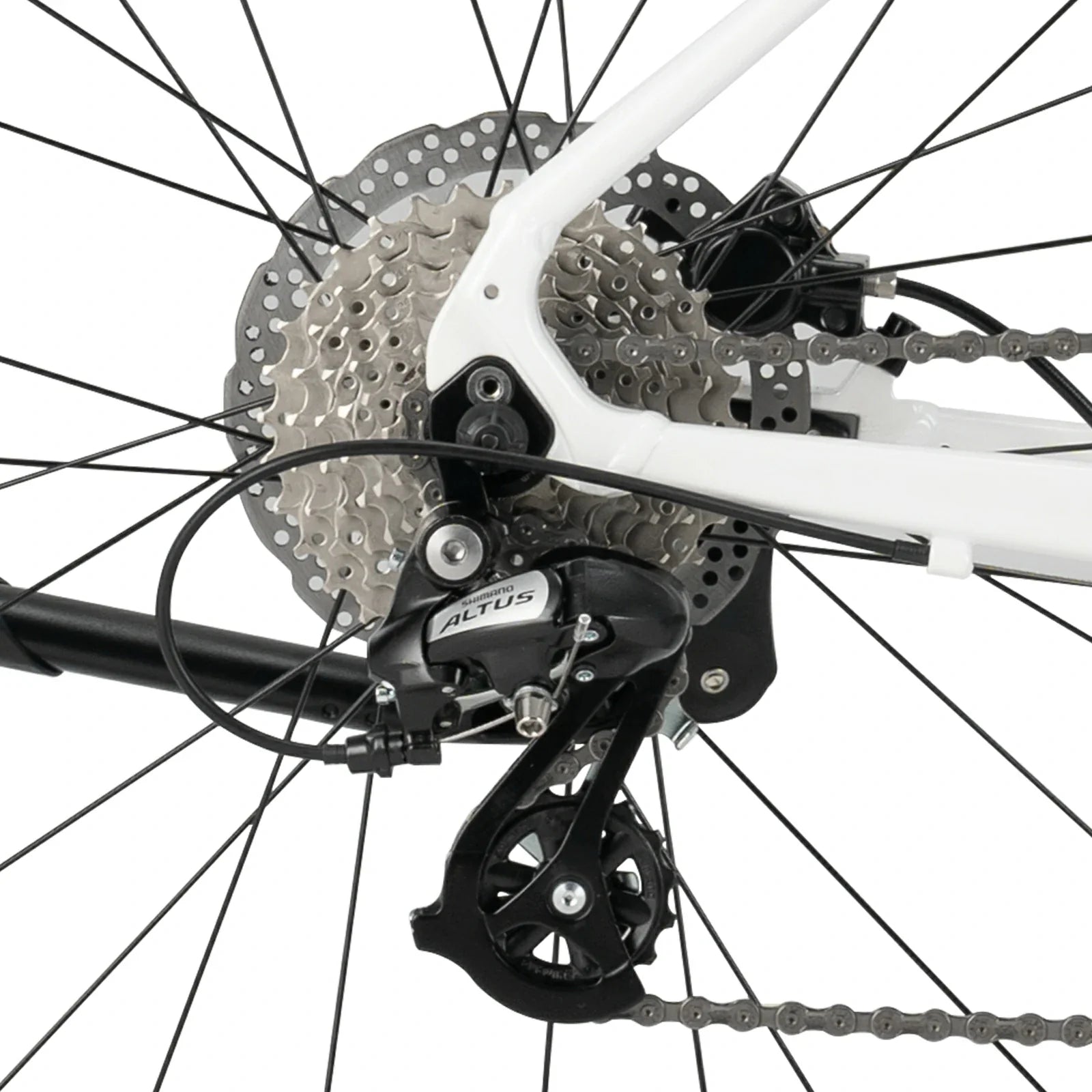 p2e-road-bike-white-rear-derailleur #color_white