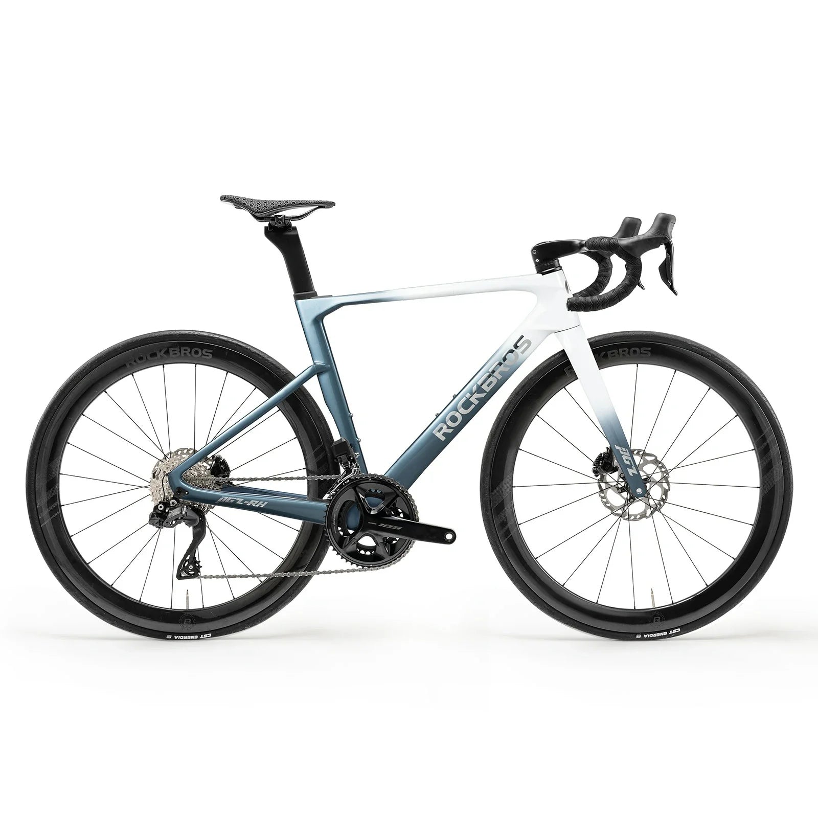 #Kits_Shimano R7170 kit color_White Pearl Grey Blue