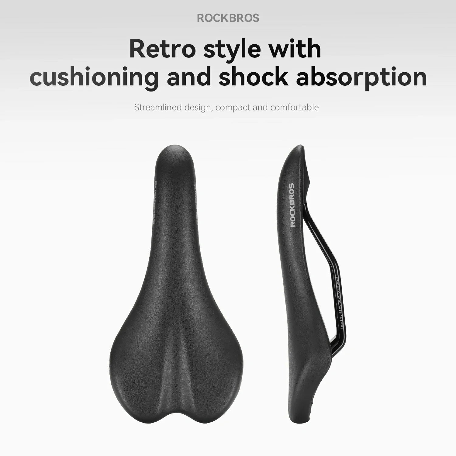 Comfort Bike Saddle with High-Density Foam Cushion