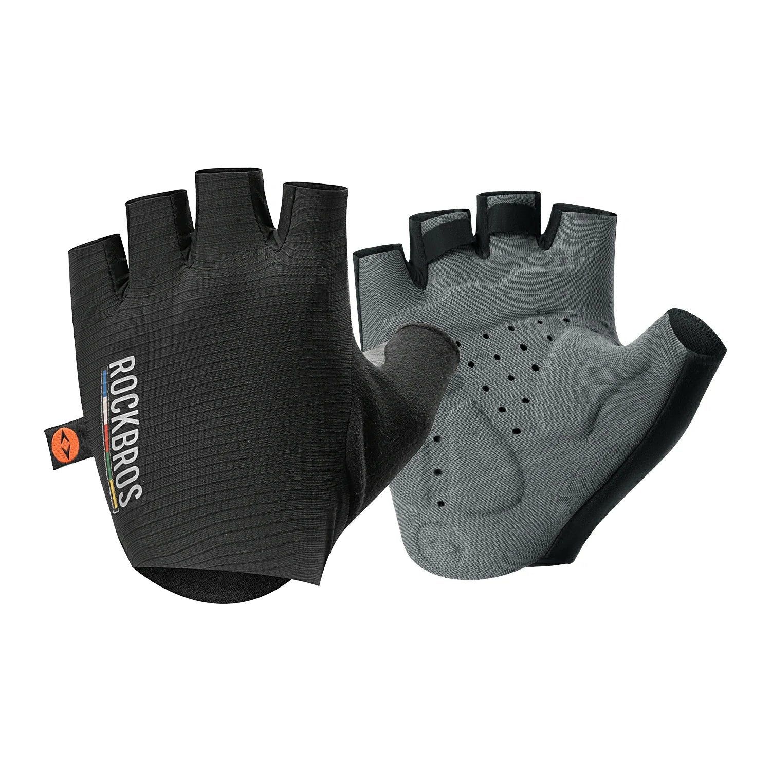 ROAD TO SKY Elastic Interface? Cycling Short Finger Gel Padded Gloves