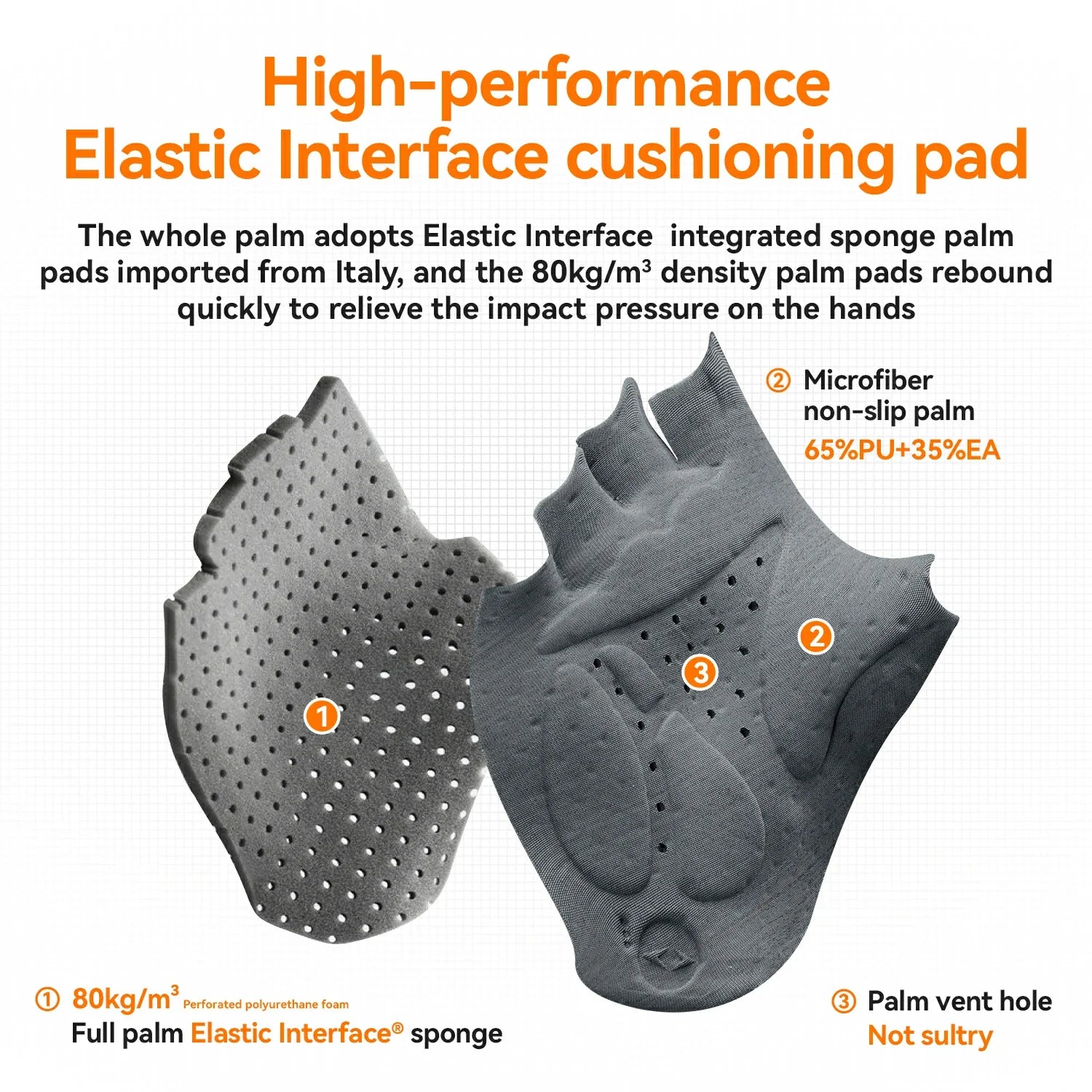 ROAD TO SKY Elastic Interface? Cycling Short Finger Gel Padded Gloves