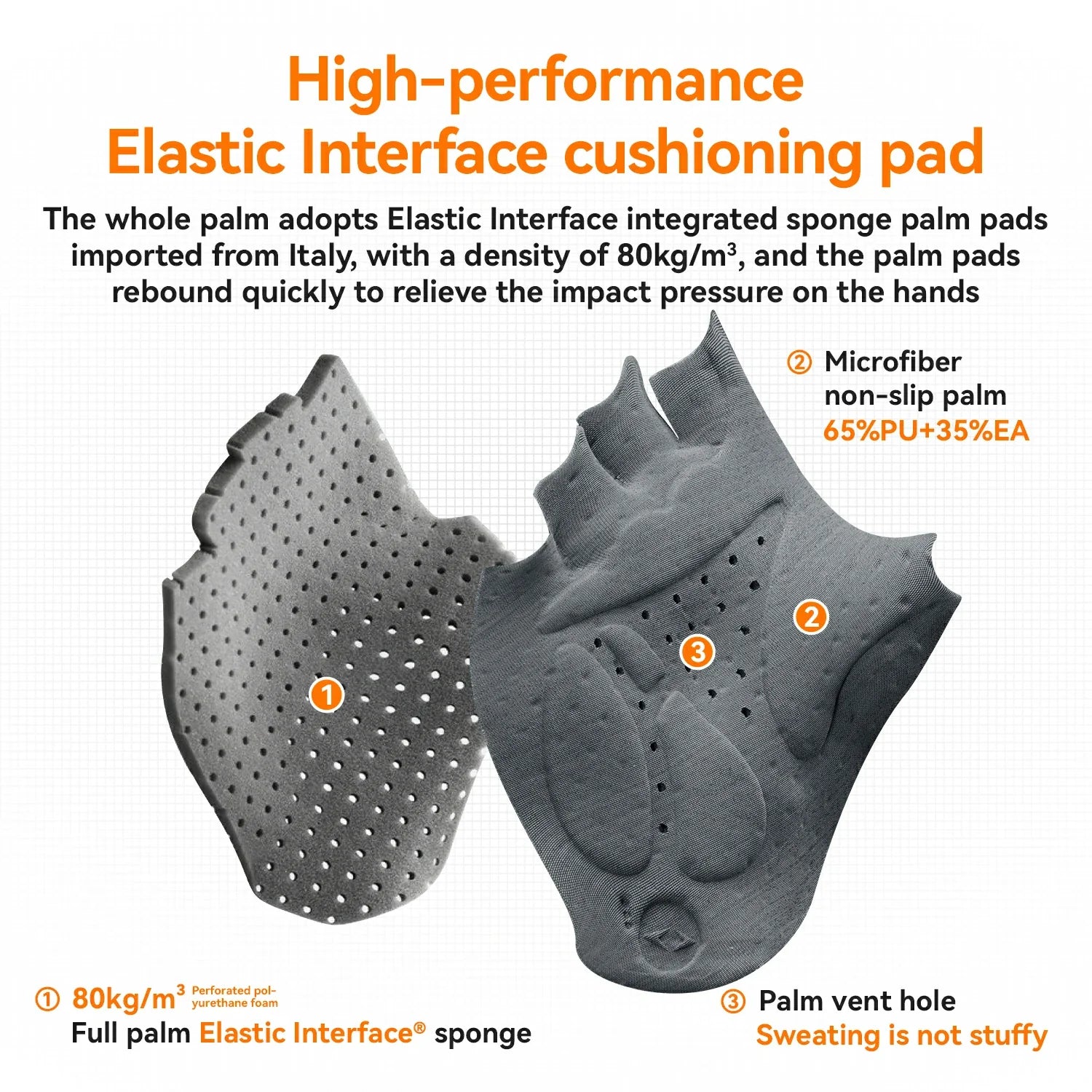 ROAD TO SKY Long Finger Elastic Interface? Cycling Gel Padded Gloves