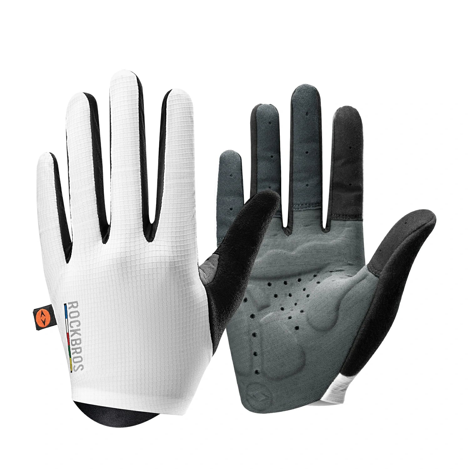 ROAD TO SKY Long Finger Elastic Interface? Cycling Gel Padded Gloves
