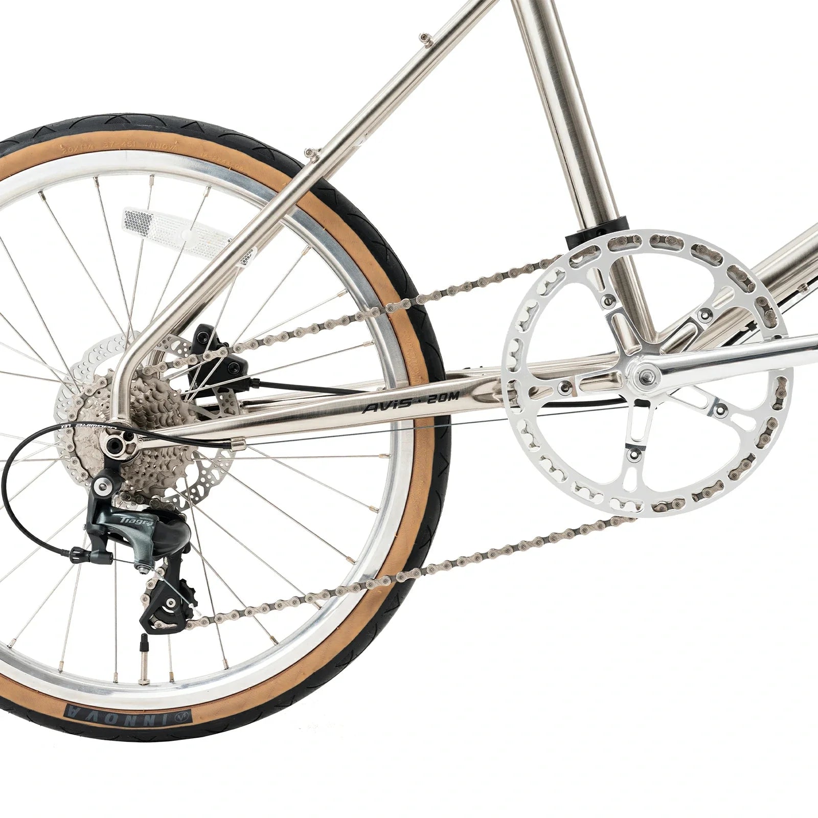 rockbros-avis-20-inch-aluminum-road-bike-drivetrain