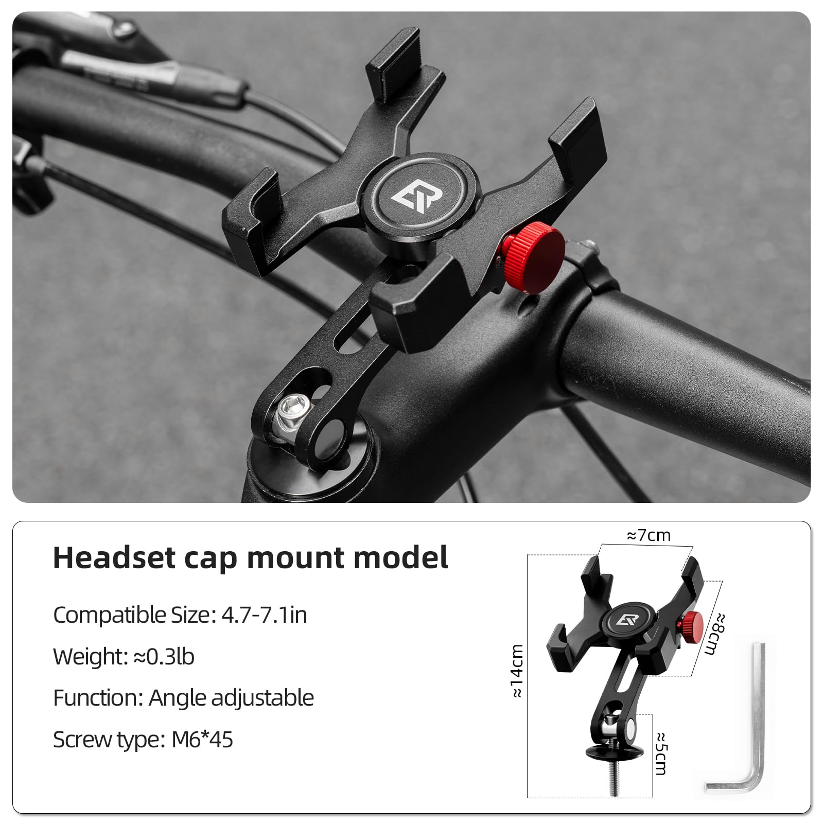 rockbros-bike-phone-holder,-aluminum-handlebar-mount-for-4.7-7.1"-phones#color_Bowl set cover