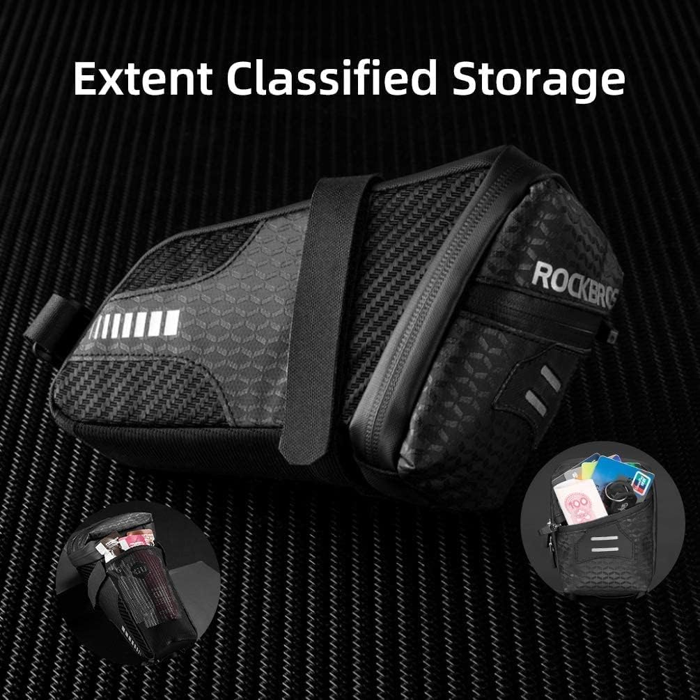 bike saddle storage bag