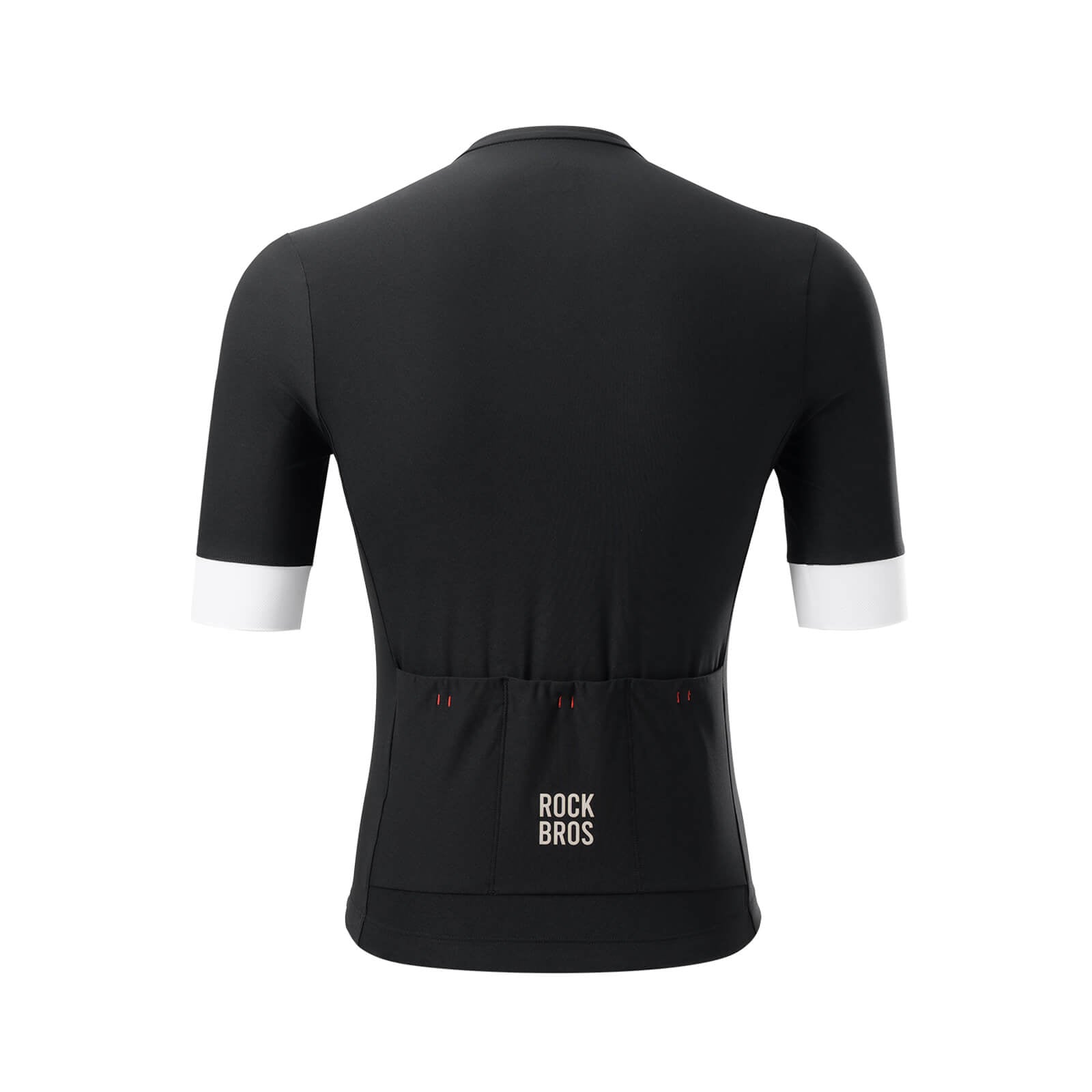 ROCKBROS breathable colourblock cycling jersey for summer road cycling.
