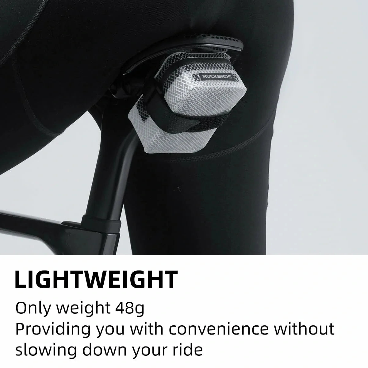 Waterproof Bike Saddle Bag 48g