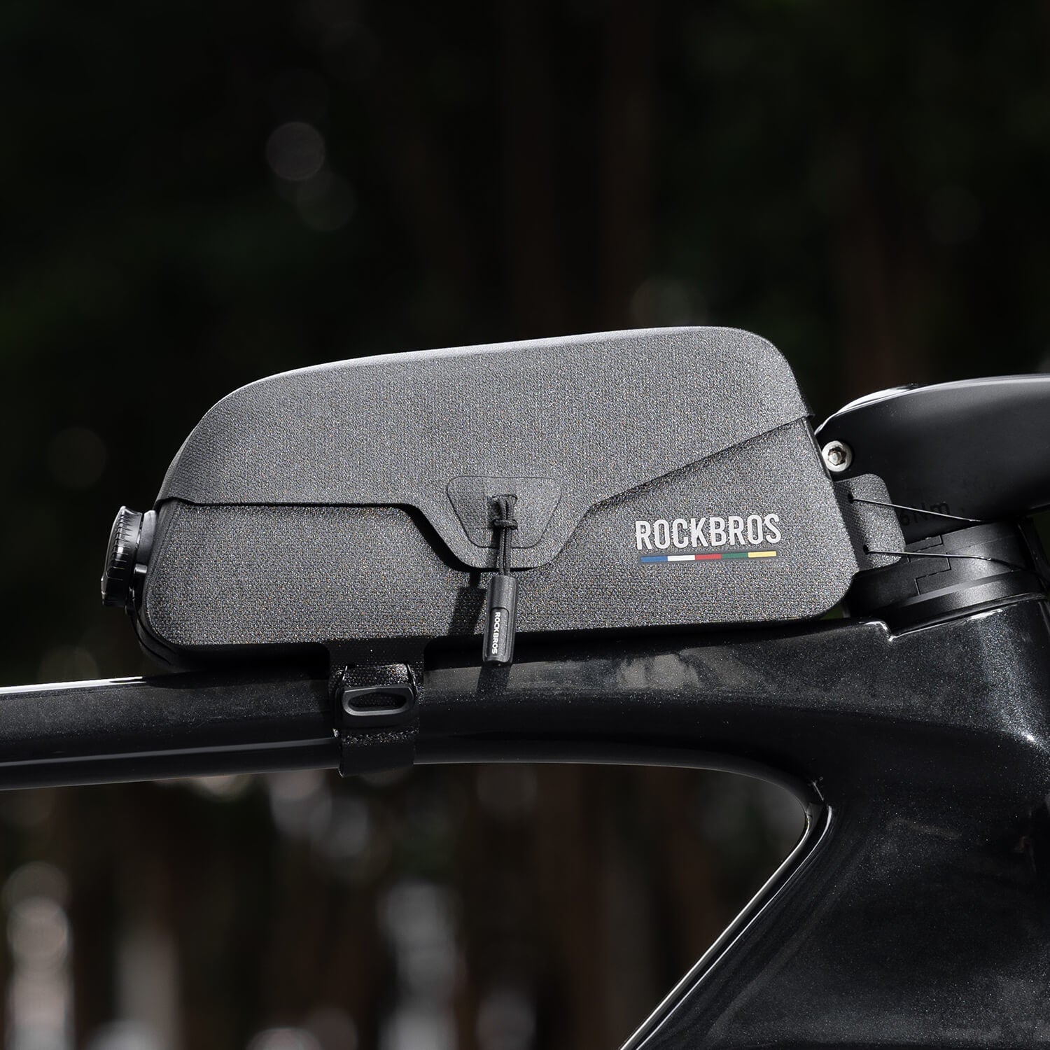 waterproof bike top tube bag