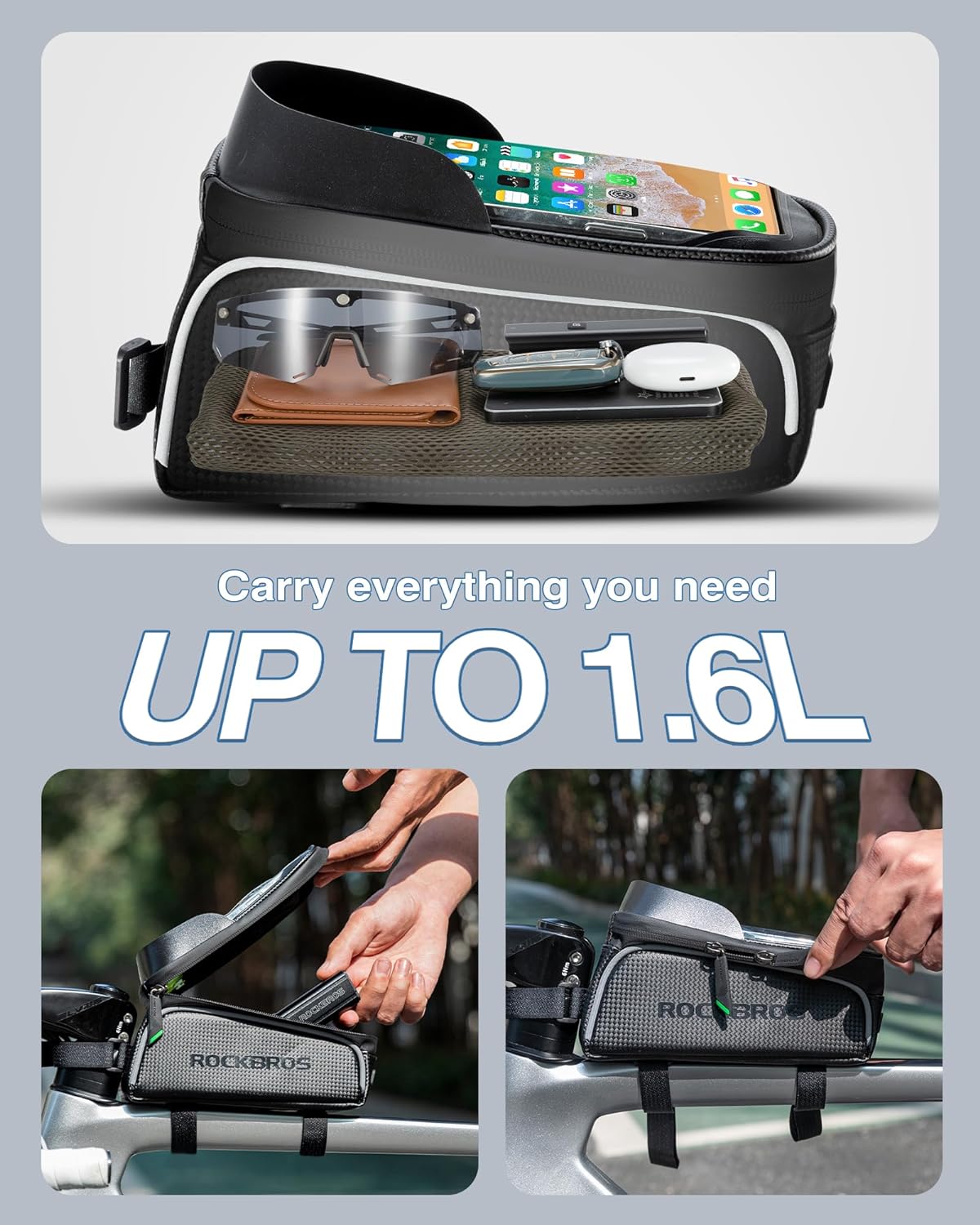 bike waterproof phone holder