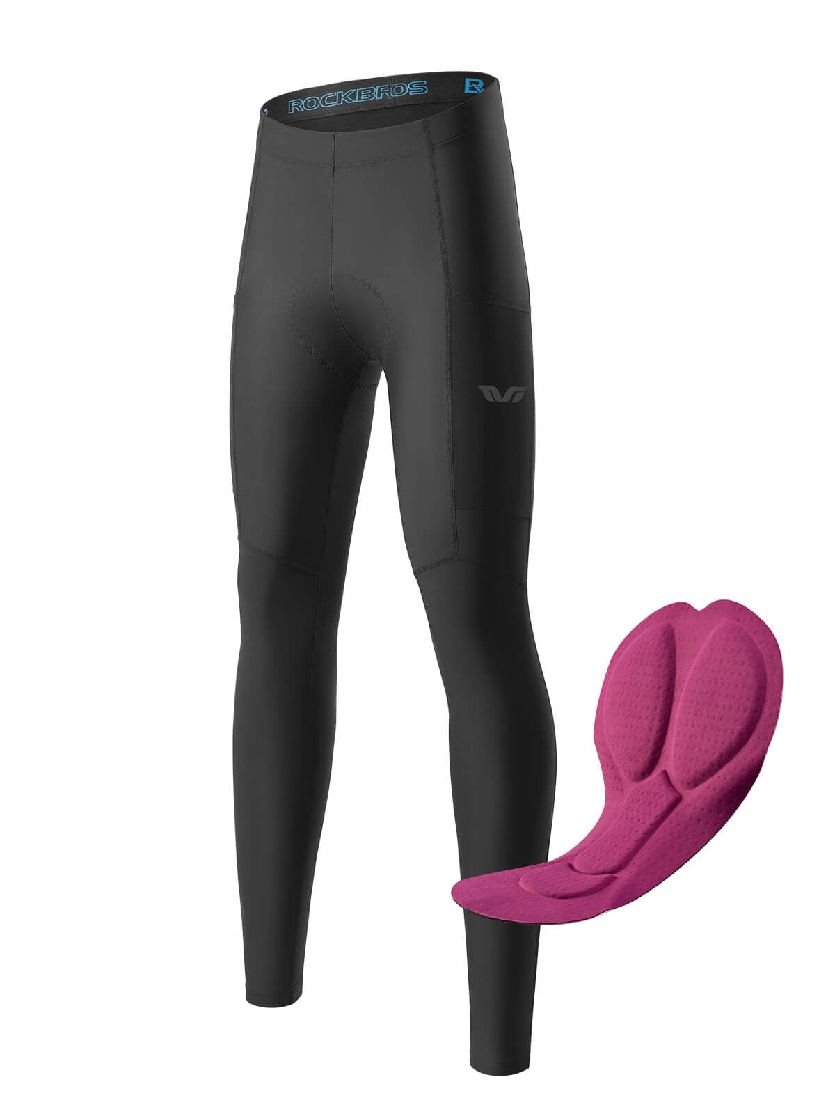 Women's lightweight thermal cycling tights for fall and winter rides ¨C breathable, insulated, and flexible fit