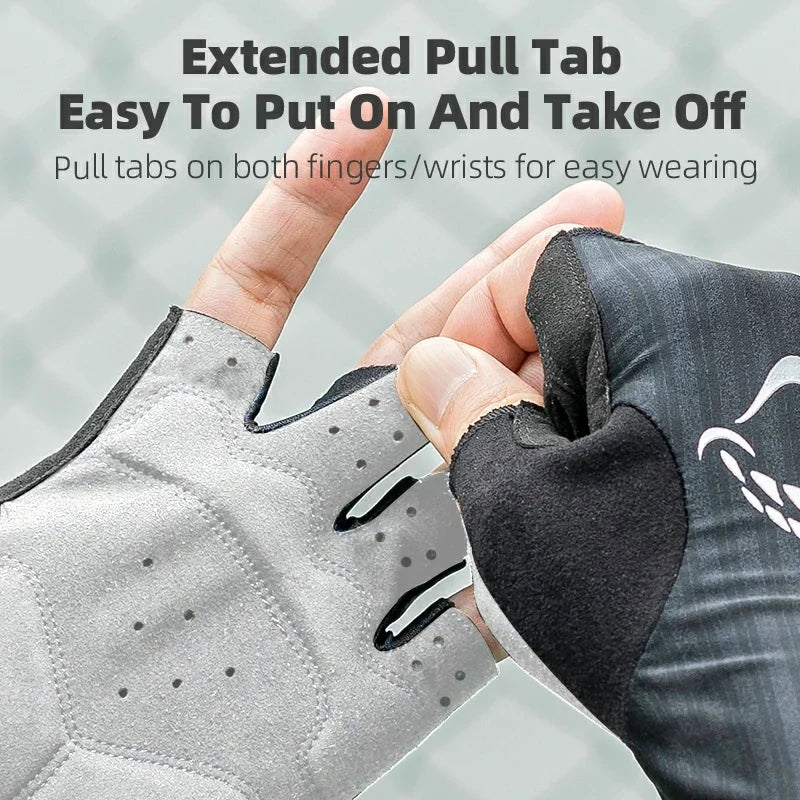 Half Finger Bike Padded Cycling Gloves
