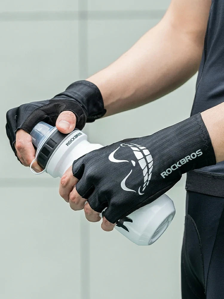 Half Finger Bike Padded Cycling Gloves