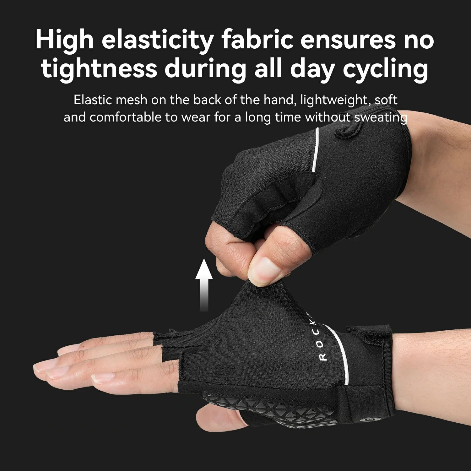 S424 Half Finger Bike Gloves Breathable
