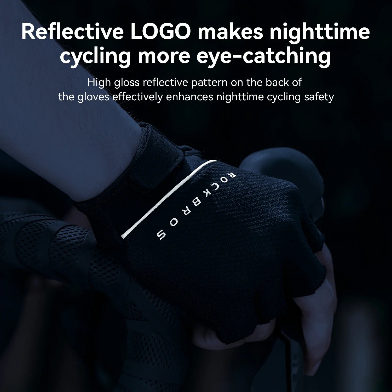 S424 Half Finger Bike Gloves Breathable
