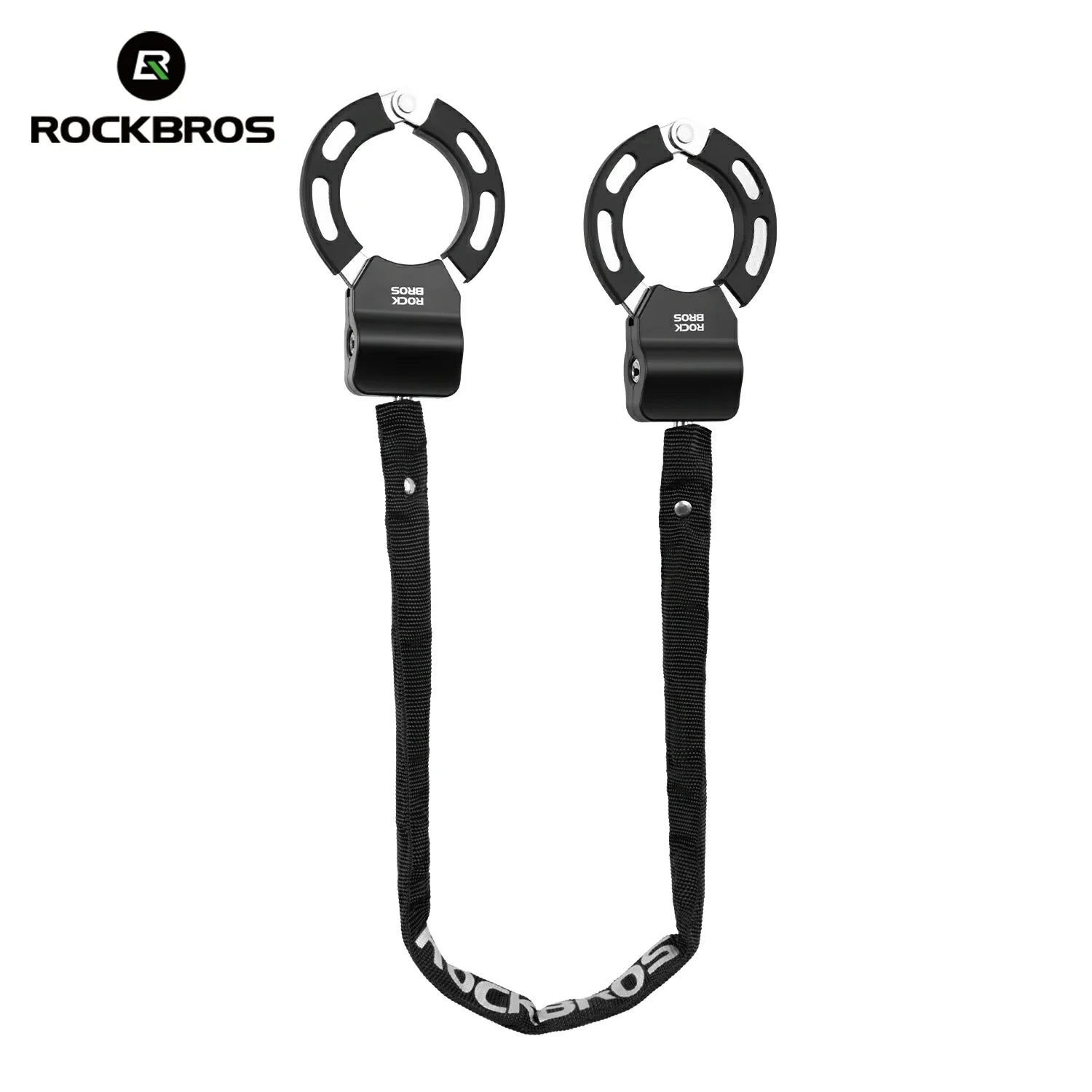 Integrated bike and helmet locking system for double security.
