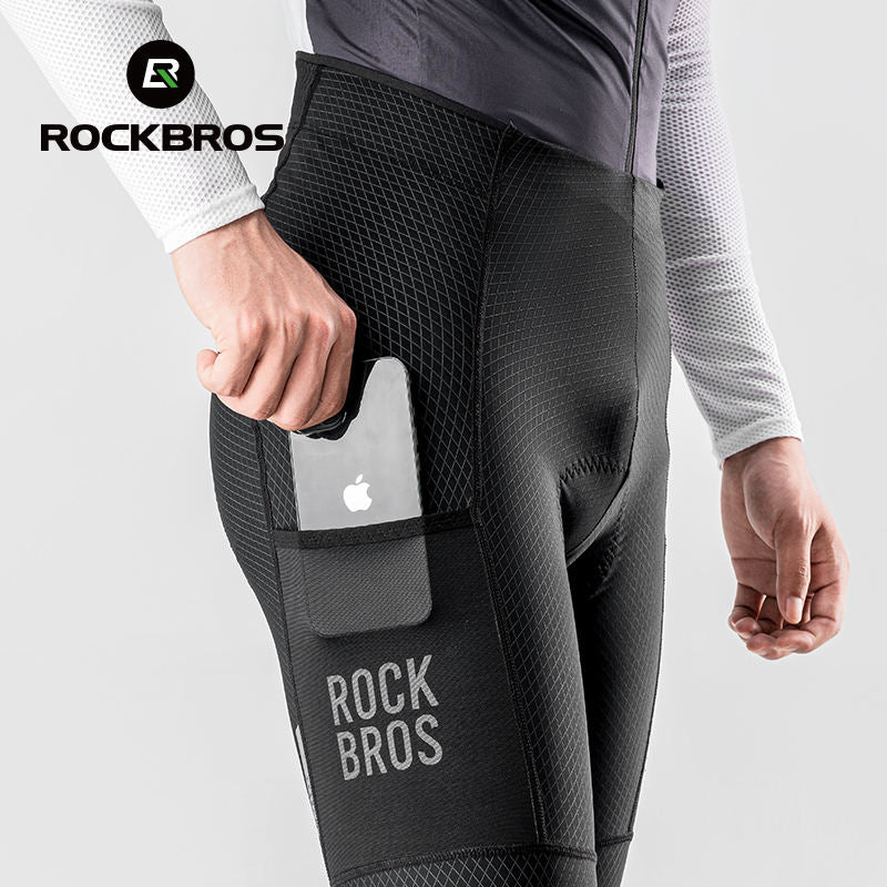 Men’s Padded Cycling Shorts – Breathable Quick-Dry