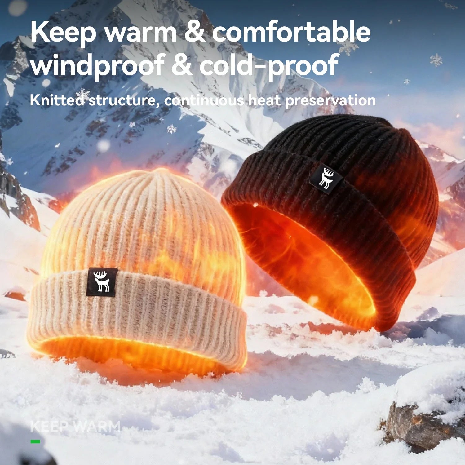 slouchy-knit-beanie-for-men-women-warm-knitted-winter-hat