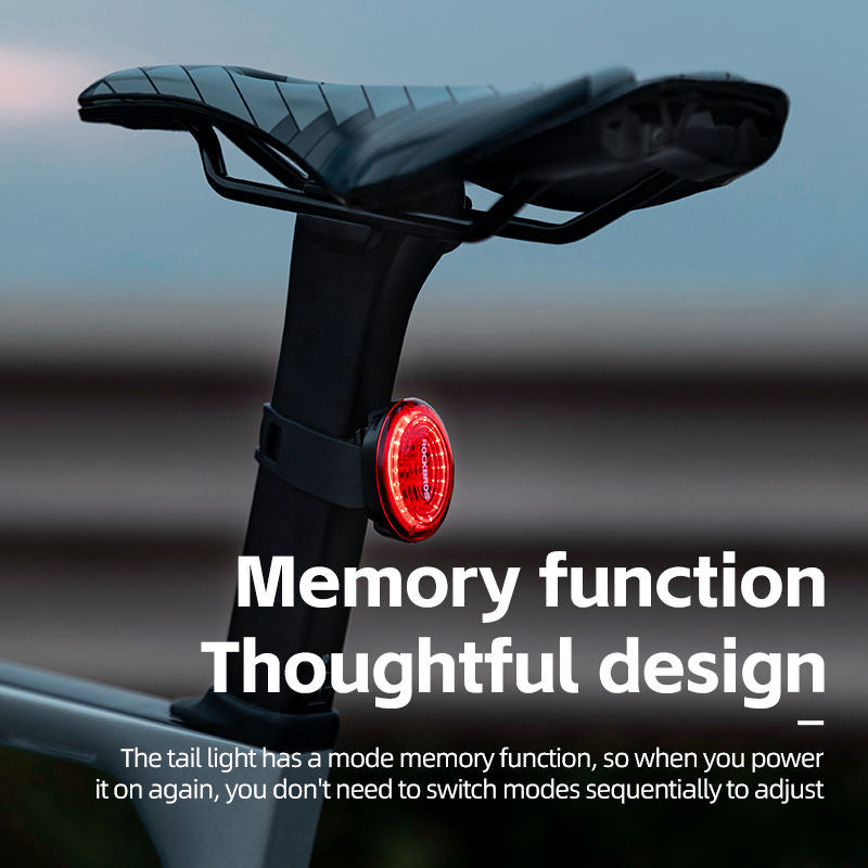 Smart Bike Tail Light Brake Sensing IPX7
