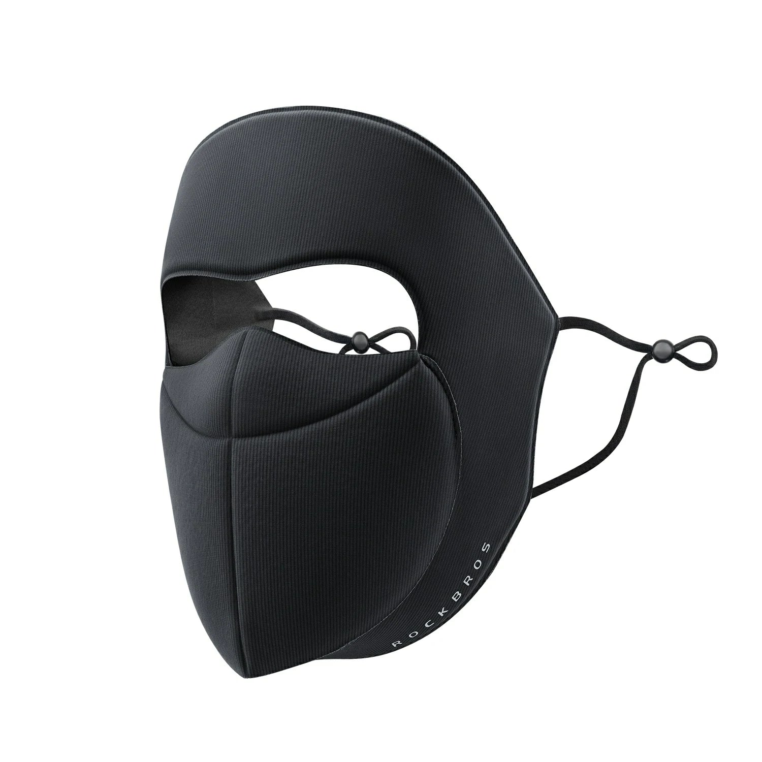 Lightweight outdoor face mask for cycling #Color_Black