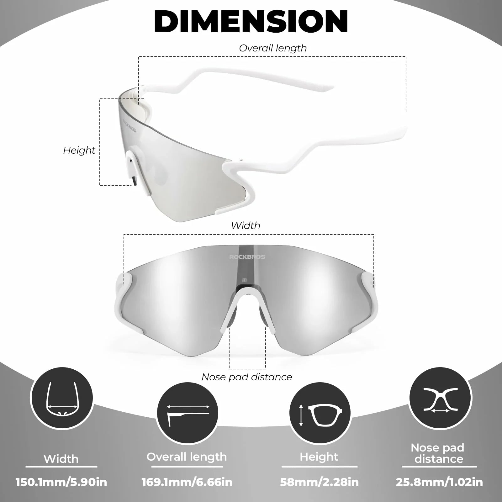 sports-photochromic-sunglasses-uv-protection-tr90-frame-rockbros#color_white