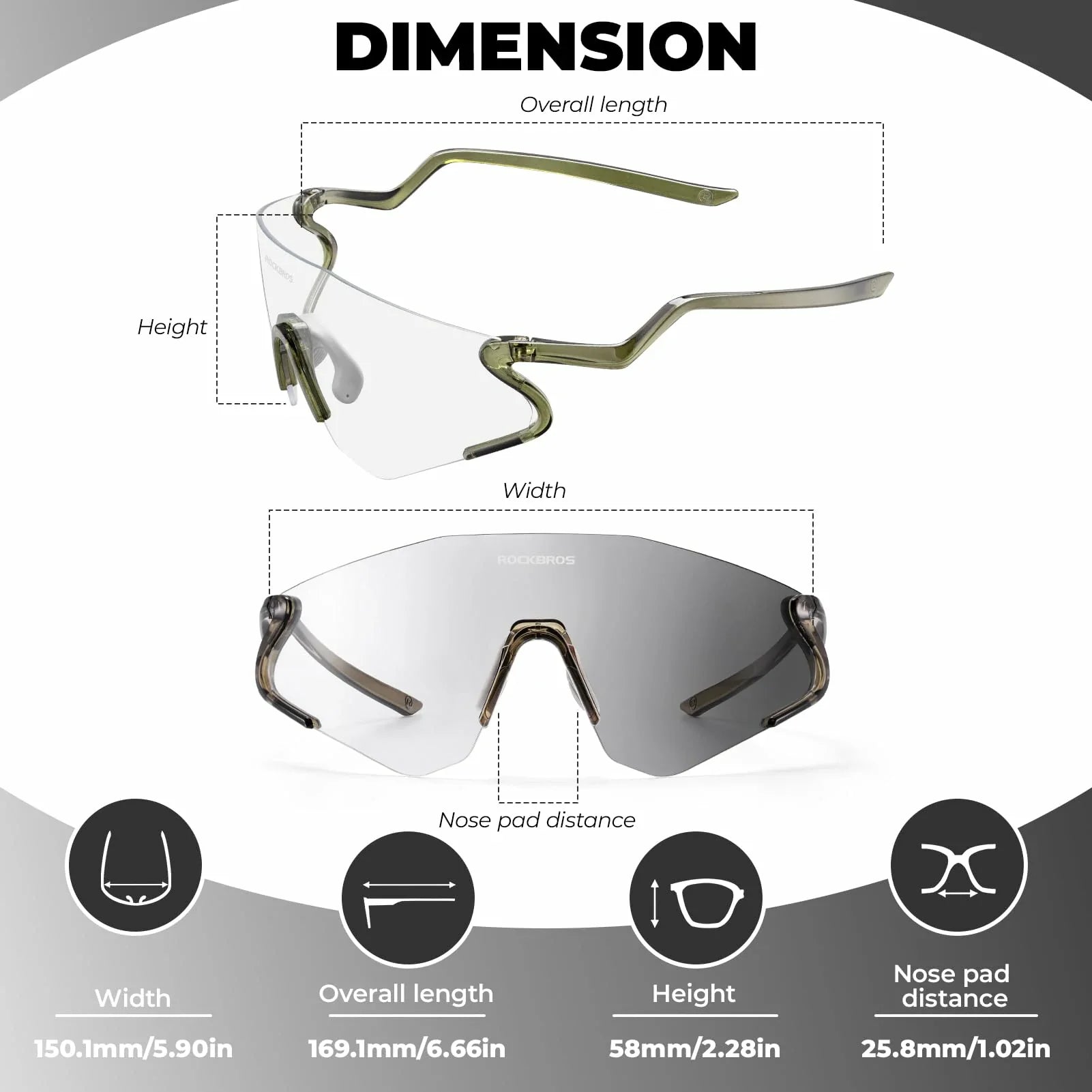 sports-photochromic-sunglasses-uv-protection-tr90-frame-rockbros#color_Green