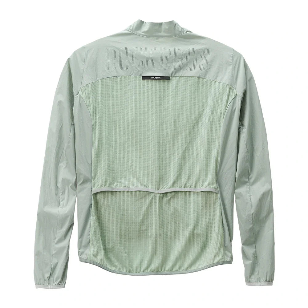 Light green long-sleeve shirt with a pocket on a white background #color_Light Green