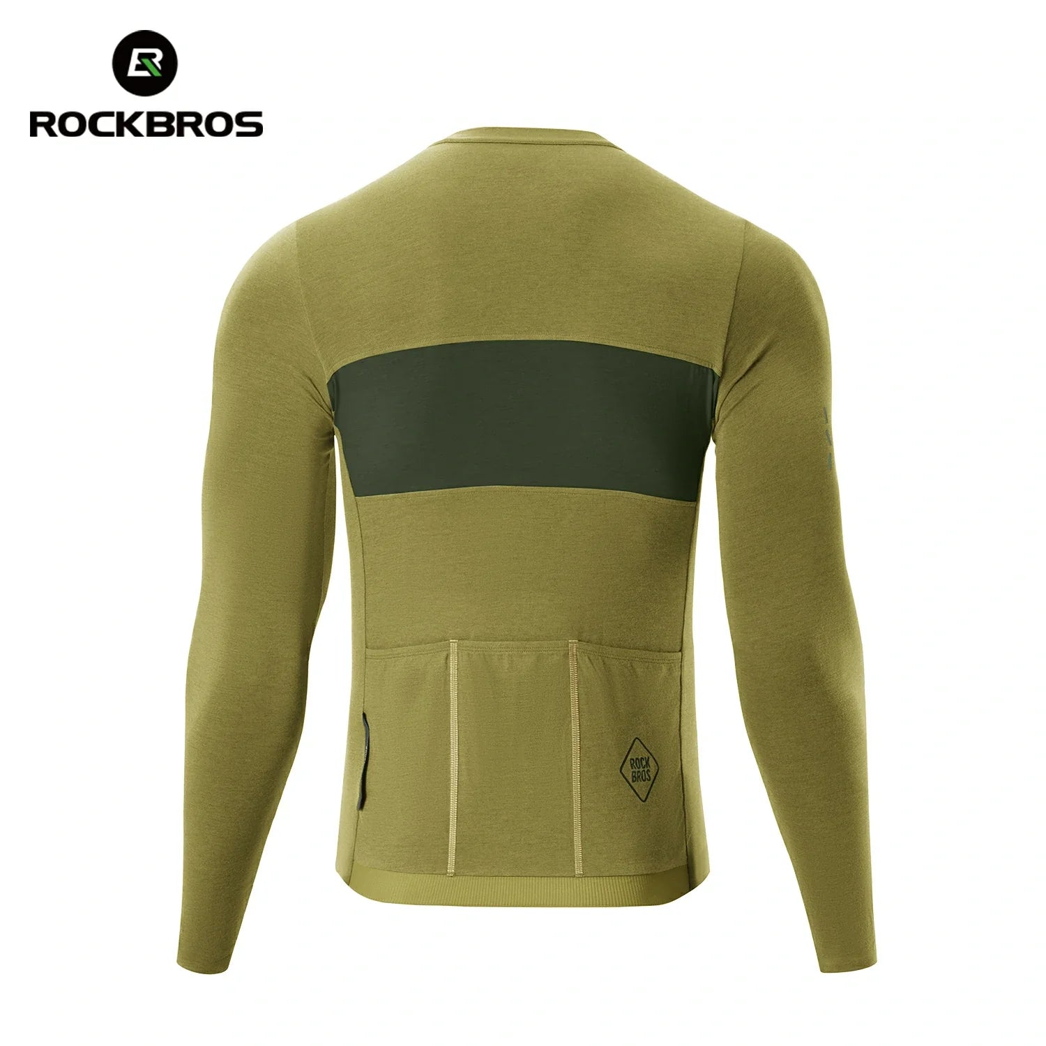 Breathable Tencel cycling jersey detail #color_yellow