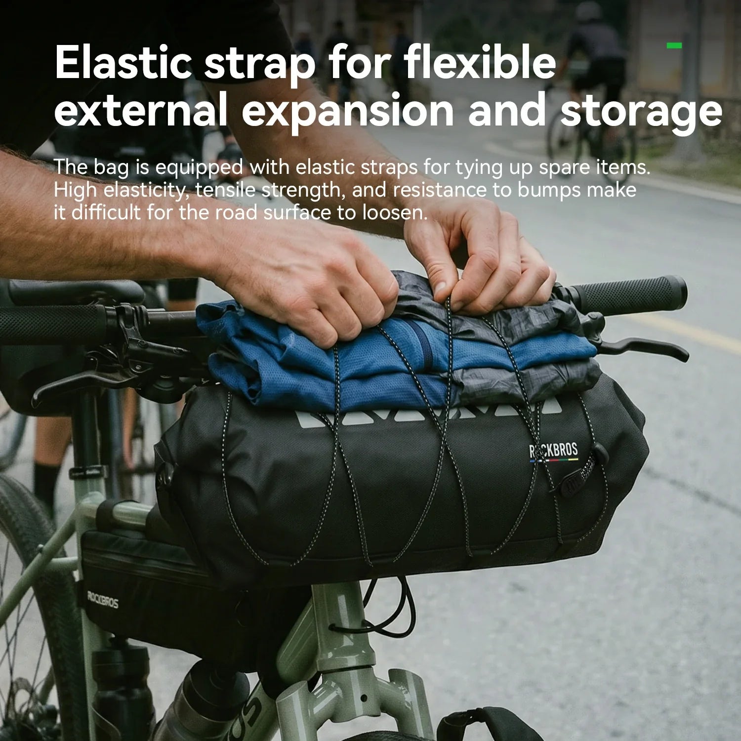 TL-170 7L 100% Waterproof Bike Handlebar Bag ROAD TO SKY