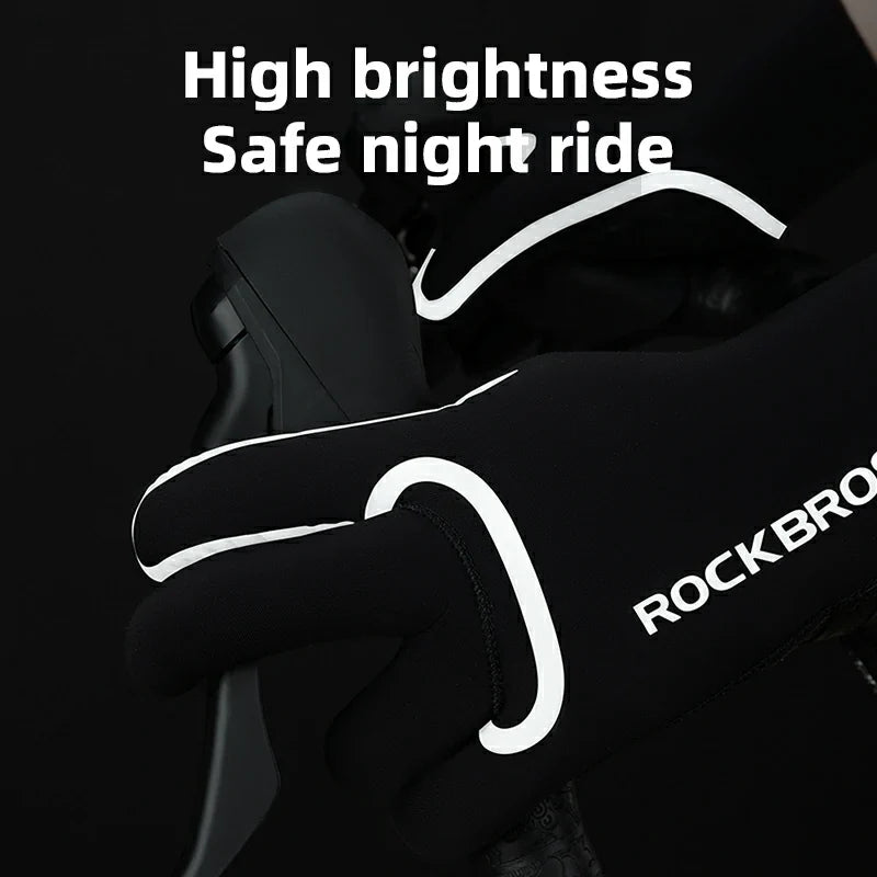 Winter Riding Gloves Water Repellent Full-Palm Silicone